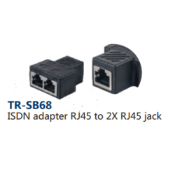 ISDN adapter RJ45 to 2xRJ45 JACK