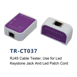 RJ45 Cable Tester,Use for LedKeystone Jack And Led Patch Cord