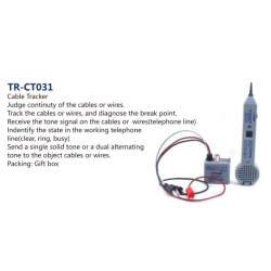 Cable Tracker Judge continuty of the cables or wires. Track the cables or wires,and diagnose the bre