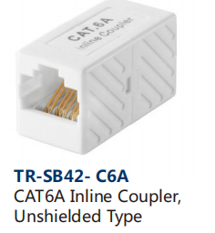 CAT6A Inline Coupler,CAT6A Inline Coupler,  Unshielded Type