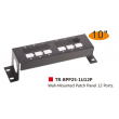 Wall-Mounted Patch Panel 12 Ports