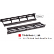 19” 1U UTP Blank Patch Panel 24 Ports