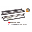 19” 1U FTP Blank Patch Panel 24 Ports.